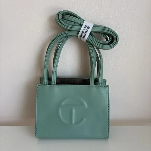 Telfar Small Shopping Bag - Sage - Picture 3 of 5